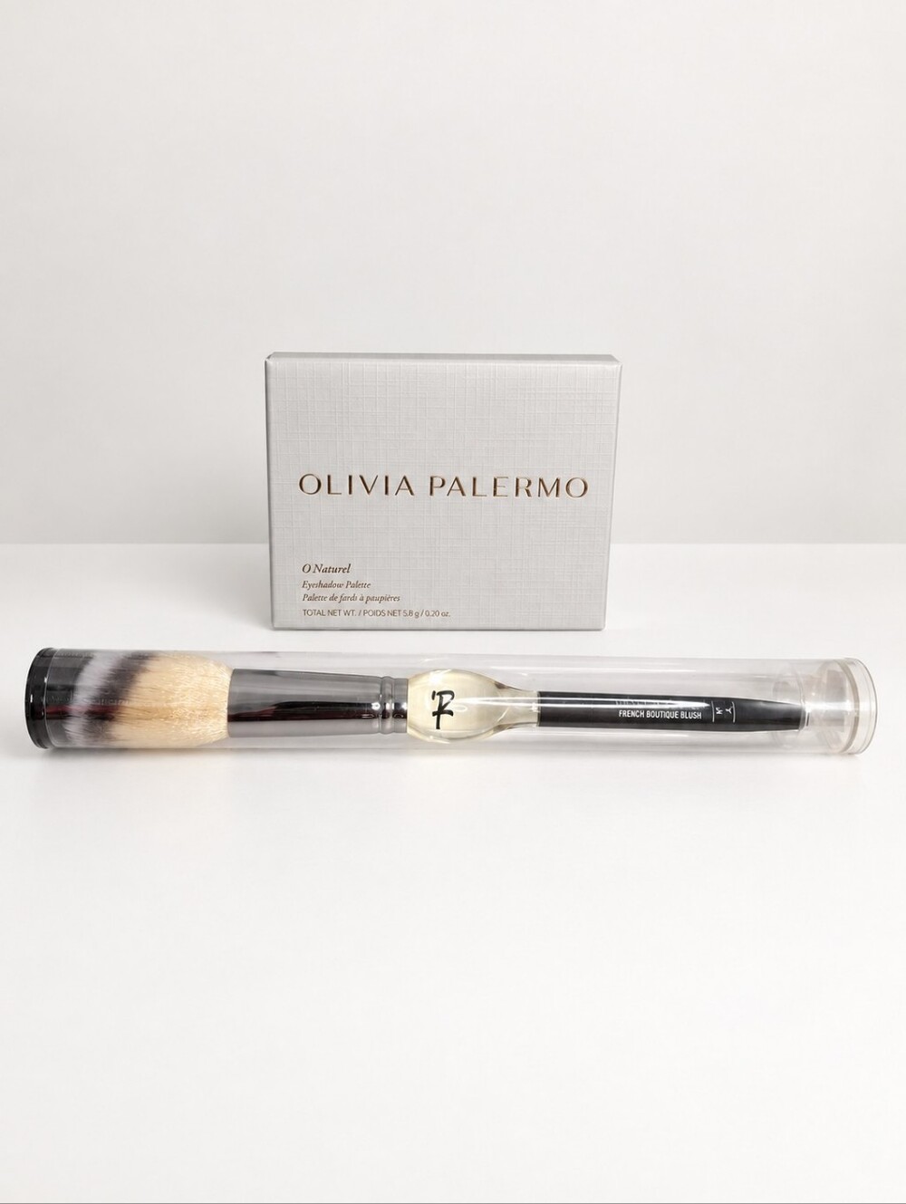 Olivia Palermo O’Naturel Eyeshadow Palette + IT Cosmetics #4 Brush NIB
